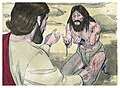 Luke 08:29a,30-31 Jesus' heals demoniac at Gesarenes