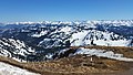 a View from Hochgrat (subgroup Nagelfluhketten)