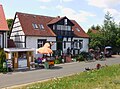 Eating house Zollbrücke on the Oder River dike