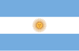 Flag of Argentina, used during the occupation (1982)