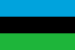 Flag of the w:People's Republic of Zanzibar and Pemba (independent 1964)