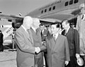 meeting South Vietnamese President Ngo Dinh Diem in Washington DC, May 8th, 1957