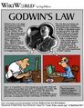 WikiWorld comic: "Godwin's Law"