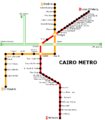 map of Cairo metro