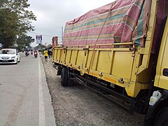 Lakalantas Truk Jl.Di Wonosari Kebumen.jpg