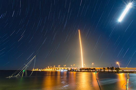 "Echostar_XXIII_launch_by_SpaceX_(32626261514).jpg" by User:BugWarp