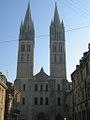 St Etienne abbey church, front