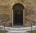 The portal of St. John's Cathedral, Belize City