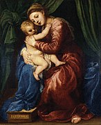 Madonna and Child circa 1528 date QS:P,+1528-00-00T00:00:00Z/9,P1480,Q5727902