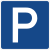 Zeichen 314-50 - Parkplatz, StVO 2013.svg