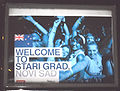 Welcome to Stari Grad billboard