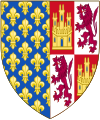 Arms of Louis de la Cerda grandson of Infante Ferdinand de la Cerda (child of Alfonso X)
