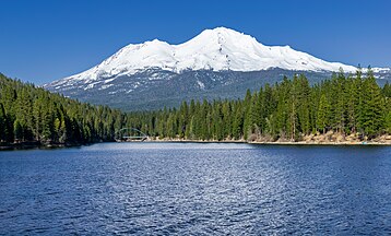 as seen from Lake Siskiyou