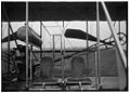 Close-up of a later Wright Brothers' aircraft