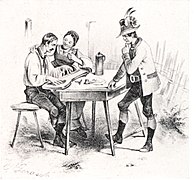 030 Ein Zitherspieler aus dem Ennstal, Lith. A Gerasch 1850.jpg