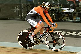 2016 UEC European Track Championships - Madison - Women 226.jpg