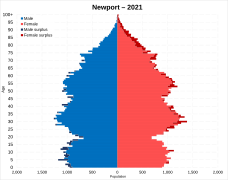 Newport population pyramid.svg