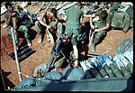 Thumbnail for File:"Mortar Platoon, Oklahoma Hills", April 1969.jpg