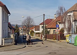 Bojovská street, intersection, Praha.jpg