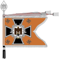 Angebliche Standarte für Aufklärungseinheiten (Wahrscheinlich nie ausgegeben) (Alleged standard for reconnaissance units (probably never presented))