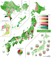 2012 Japanese General Election Winner Vote Share