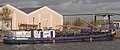 Bunker ship in Bremerhaven harbor