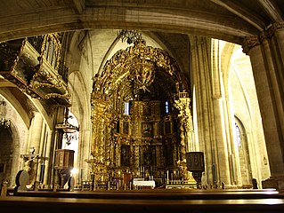 El interior de la Iglesia de Santa María