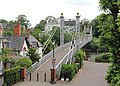 * Nomination Queen's Park Bridge, Chester. View from the steps at the Groves across towards Victoria Park, Handbridge. --Rodhullandemu 18:27, 24 July 2019 (UTC) * Promotion  Support Good quality. The sky is a little bit bright. --XRay 04:06, 25 July 2019 (UTC)  Comment I've taken it dowen a little. Rodhullandemu 07:50, 25 July 2019 (UTC)