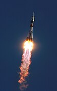 Soyuz TMA-8 launch, March 30, 2006