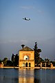 * Nomination: Airplane over the Menara Garden, Marrakesh. --Reda benkhadra 22:12, 17 August 2024 (UTC) * Review Building appears tilted. Lacking detail -- have you exported with 100% jpeg quality? --Tagooty 03:06, 18 August 2024 (UTC)