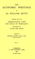 1899 Economic Writings vol. 1