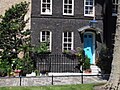 Yeoman warder's home inside Tower of London