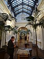 Palacio Pereira, fotografías durante tercer ciclo de visitas turísticas durante junio de 2021. Pasillo este mirando hacia el oeste.