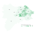 2017 Green vote share