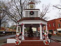 Christmas tree in Main St gazebo