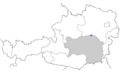 Position of Mariazell in Austria