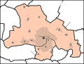 City of Novi Sad - municipalities and settlements