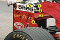 Ferrari F300's rear wing