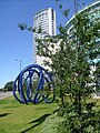 Sculpture on STrand in Liverpool August 30 2010