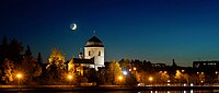 6. Exaltation of the Holy Cross Church over Ternopil Pond, the oldest church in the city. Ternopil Author: Dmytro Vashchenko