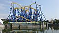 Roller coaster in Dalian, China