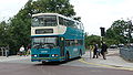 English: Arriva The Shires 5102 (G652 UPP), a Leyland Olympian/Alexander, turning into Great Western Street from Friarage Road, Aylesbury, Buckinghamshire, on route 16.