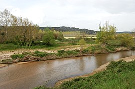 La Tordera al seu pas per Fogars de la Selva.JPG