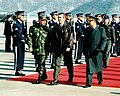 Cohen in South Korea, January 1998.