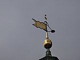 English: Weather vane on the tower of Schloss Weimar, Thuringia, Germany