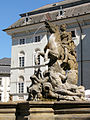 Fountain of Caesar in Olomouc, Czech Republic