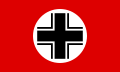 Feld- und Fahrzeugerkennungsflagge der Waffen-SS (Ca. 1940-1945) (Field- and Vehicle identification flag of the Waffen-SS)