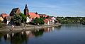 Blick über die Havel auf Havelberg