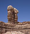 The Navajo Twin Rocks of Bluff, Utah
