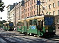 English: Old 1970s trams Suomi: Vanhoja 1970-luvun ratikoita